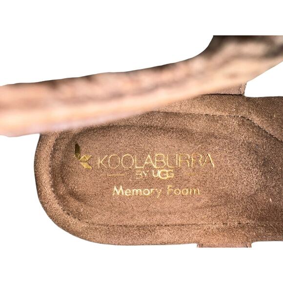 Koolaburra by UGG Womens Leira Heeled Buckle Sandal, Amphora, Size 9.5 - Picture 8 of 10